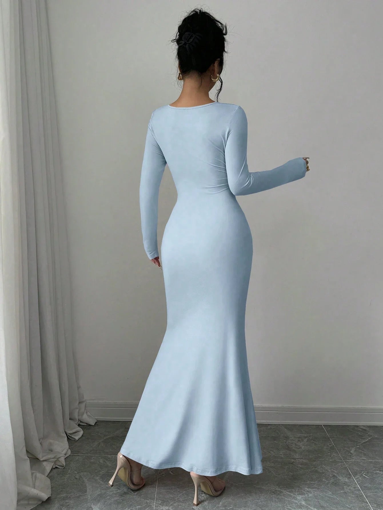 Retro Grace Square Dress